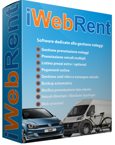 Software gestione Autonoleggio